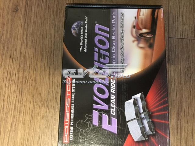 Колодки тормозные передние дисковые 161078 POWER STOP
