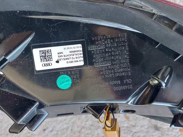 8U0945093D Фонарь задний левый купить Тернополь
