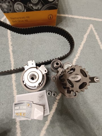 CONTINENTAL CT1028WP4 Ремень ГРМ, комплект в наличии Запорожье