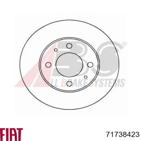Тормоз дисковый передний 71738423 FIAT