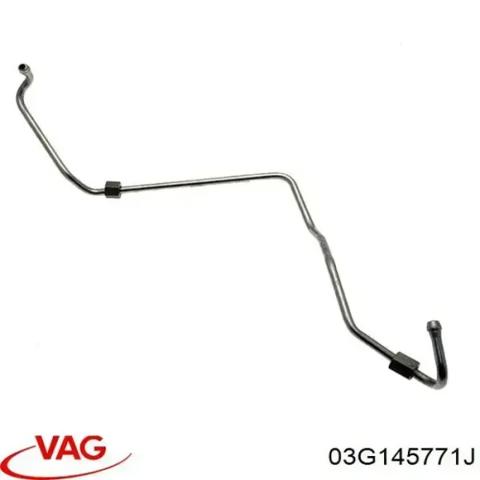 VAG 03G145771J Трубка (шланг) подачи масла к турбине в наличии Житомир