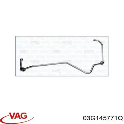 VAG 03G145771Q Трубка (шланг) подачи масла к турбине в наличии Киев
