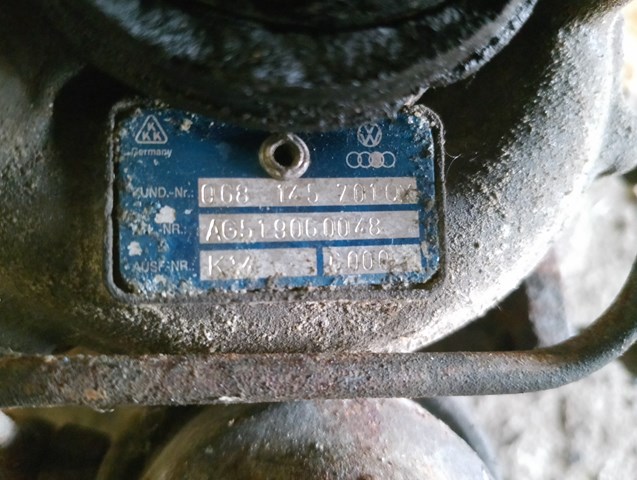 VAG 068145701QX Турбина в наличии Днепр