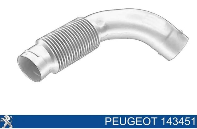143451 PEUGEOT Впускной патрубок воздушного фильтра купить в Хмельницкий