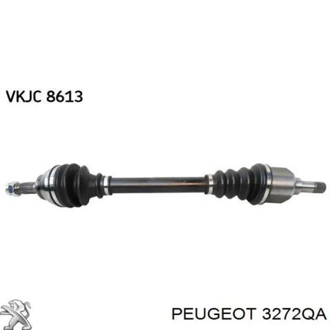 3272QA PEUGEOT Полуось (привод) передняя левая купить в Одесса