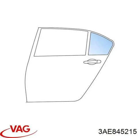 VAG 3AE845215 Стекло-форточка двери задней левой в наличии Ужгород