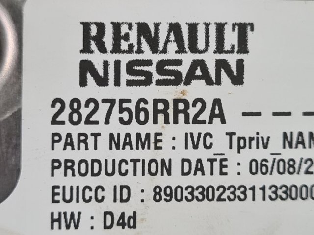 NISSAN 282756RR2A в наличии Киев
