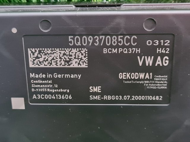 5Q0937085CC VAG Блок комфорта купить в Одесса