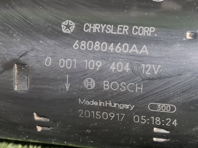CHRYSLER 68080460AA Стартер в наличии Украина