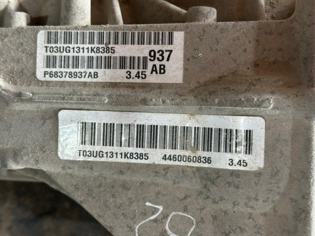 68378937AB CHRYSLER Редуктор задний купить в Кривой Рог