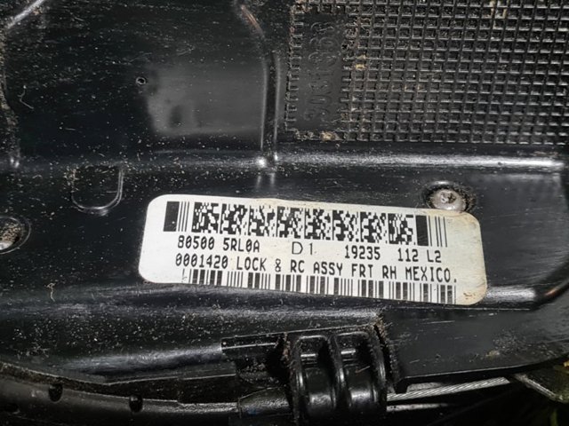805005RL0A NISSAN Замок двери передней правой купить в Черкассы