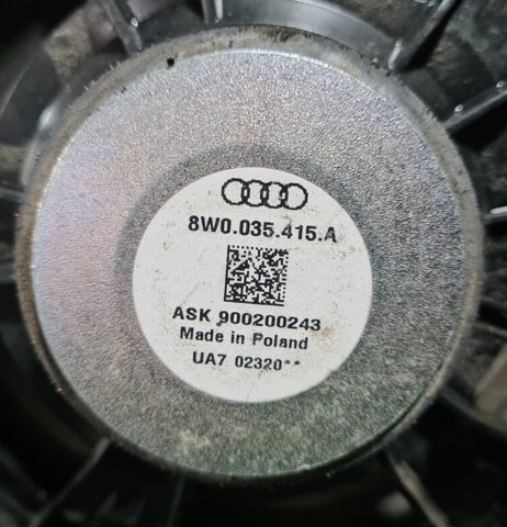8W0035415A Динамик передней двери купить Харьков