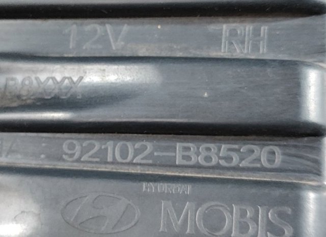 Основная фара - вставка 92102B8520 HYUNDAI