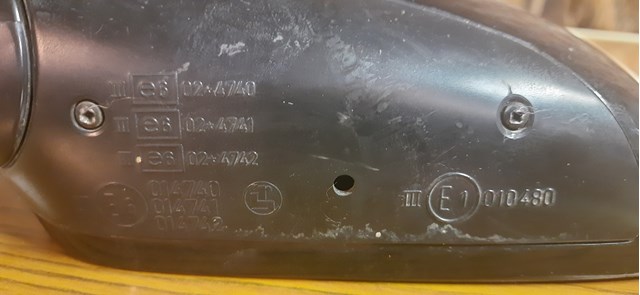 Зеркальный элемент водительского зеркала RS0225401 VAG