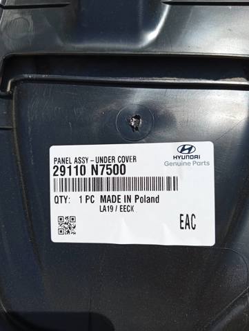 HYUNDAI 29110N7500 Защита двигателя в наличии Львов