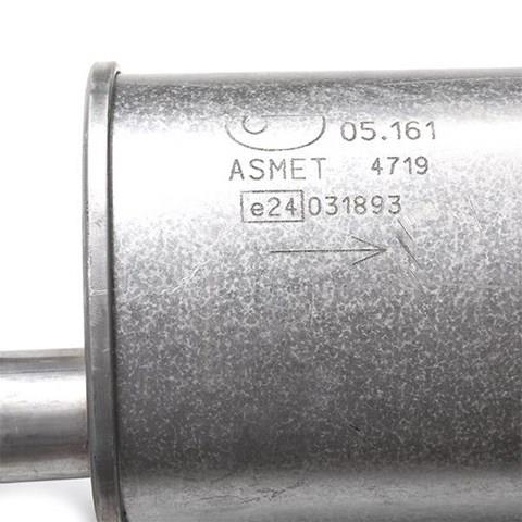 05161 ASMET Глушитель, задняя часть купить в Тернополь