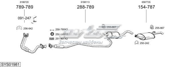 Глушитель  0843 POLMOSTROW