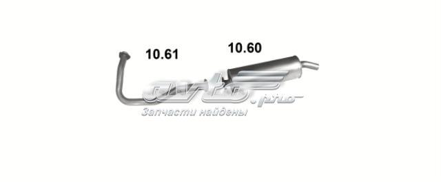 Глушитель, центральная часть 1060 POLMOSTROW