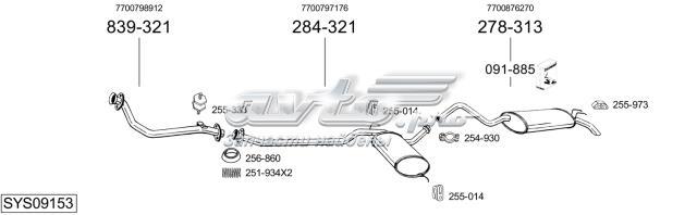 POLMOSTROW 21195 Катализатор в наличии Черкассы