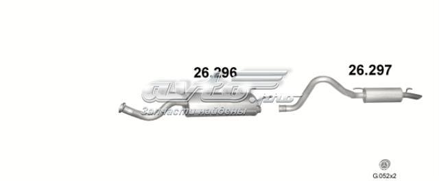 26296 Глушитель, центральная часть купить Полтава