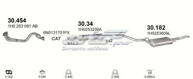 Глушитель  30182 POLMOSTROW