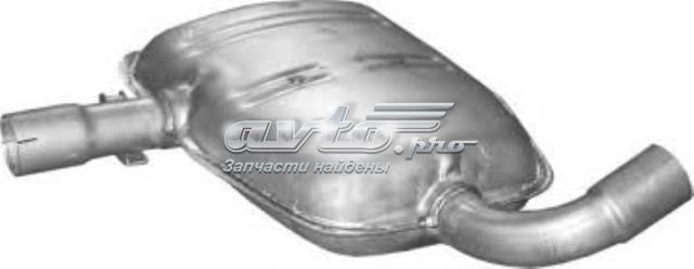 3078 POLMOSTROW Центральная часть глушителя купить в Запорожье