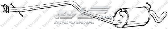 Средний глушитель 4420837 FORD
