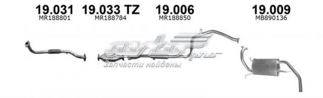 Катализатор Митсубиси Лансер 6