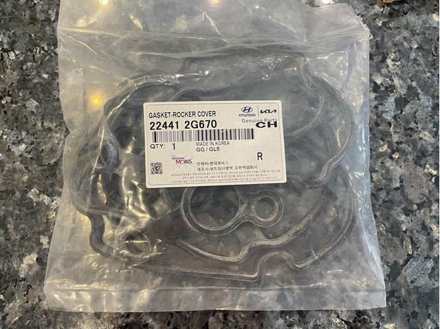 Прокладка крышки клапана 224412G670 HYUNDAI