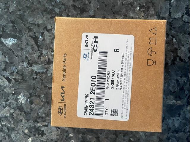Цепь привода распредвала 243212E010 HYUNDAI