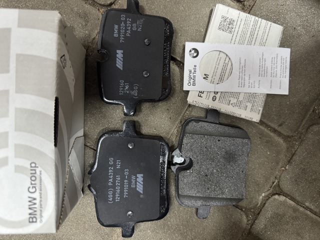 Колодки тормозные дисковые комплект 34217991043 BMW