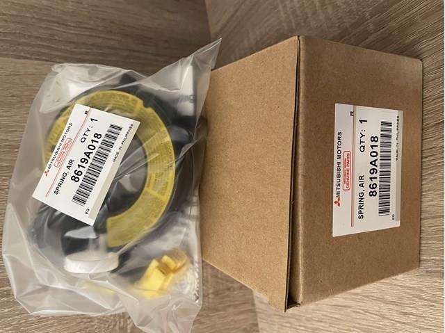 Кольцо AIRBAG контактное, шлейф руля 8619A015 MITSUBISHI