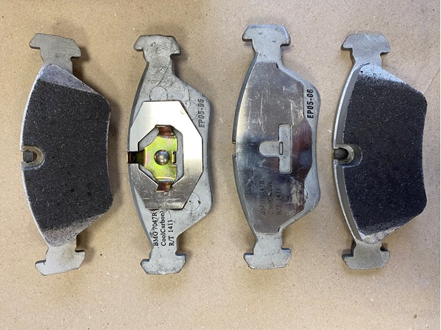 Колодки передние 34111154611 BMW