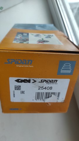 SPIDAN 25408 Пыльники ШРУСов передней полуоси, комплект в наличии Житомир