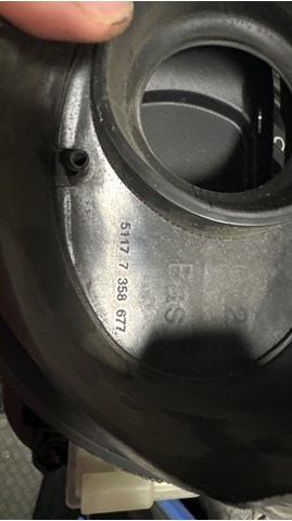 51177358677 BMW Корпус заливной горловины топливного бака купить в Ровно