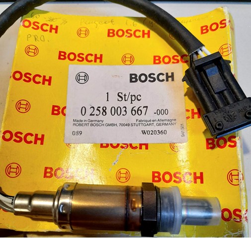 Датчик кислорода после катализатора 0258003667 BOSCH