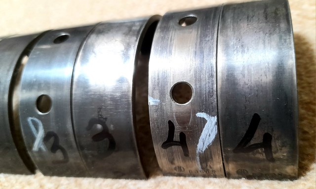 TOYOTA 1170138030H9 Вкладыши коленвала коренные, комплект, стандарт (STD) в наличии Винница