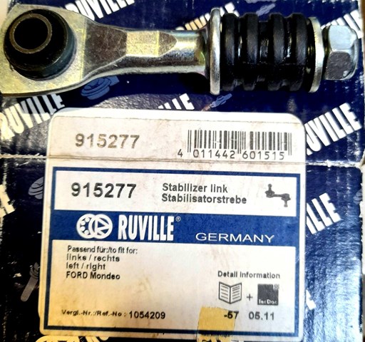 RUVILLE 915277 Стойка стабилизатора заднего в наличии Ирпень