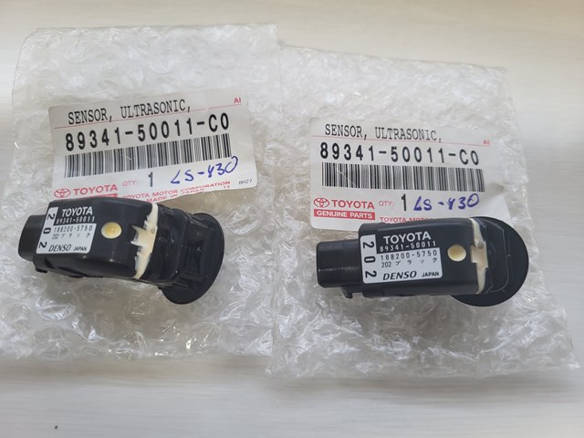 Датчик сигнализации парковки (парктроник), передний боковой 8934150011C0 TOYOTA