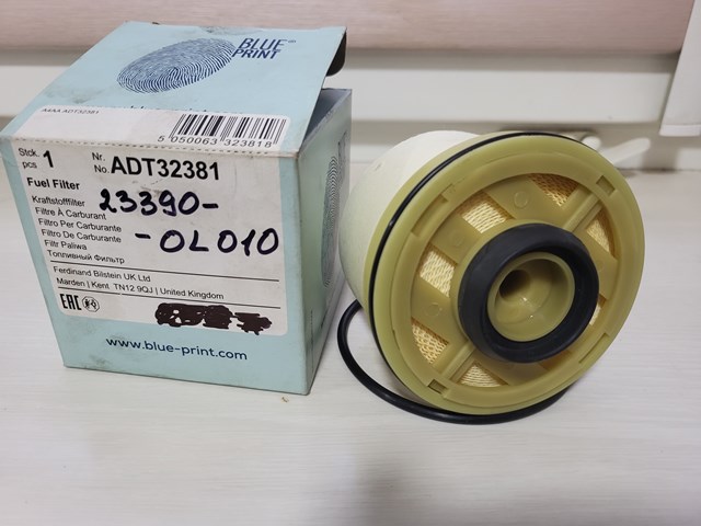 Фильтр тонкой очистки топлива ADT32381 BLUE PRINT
