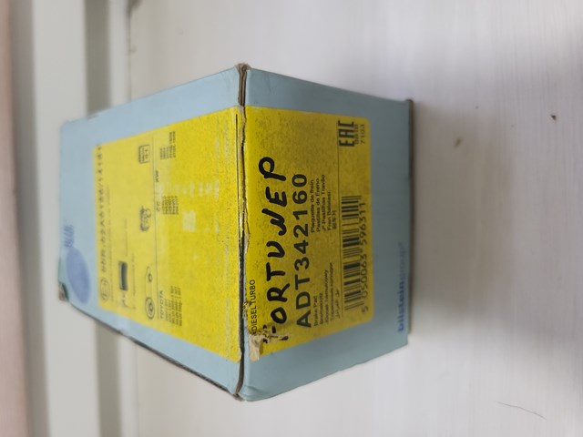 Колодки тормозные дисковые комплект ADT342160 BLUE PRINT