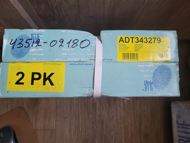Ротор тормозной ADT343279 BLUE PRINT