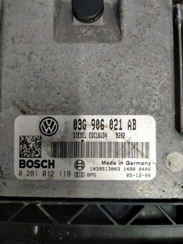 VAG 03G906021AB Модуль управления (ЭБУ) двигателем в наличии Чернигов