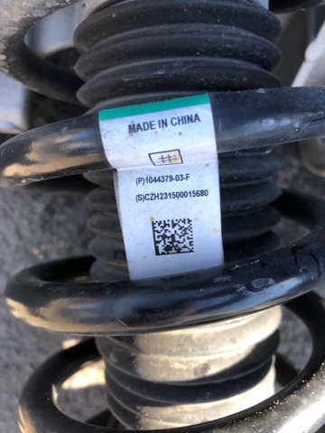 TESLA 104436901F Амортизатор передний правый в наличии Запорожье