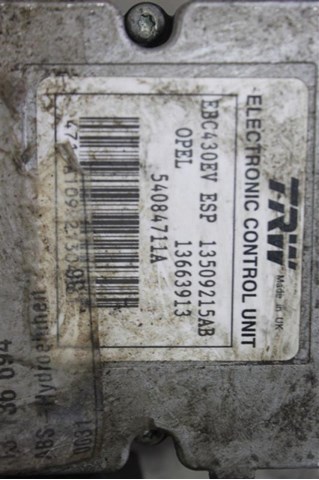 13663913 OPEL купить в Винница