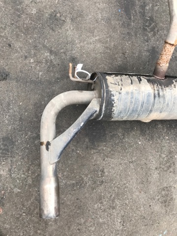 Выхлоп задний 1743022161 TOYOTA