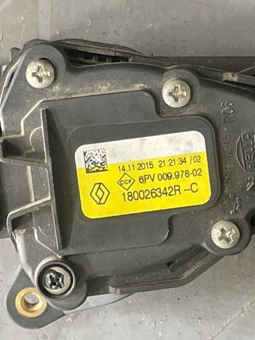 180026342R RENAULT Педаль газа (акселератора) купить в Ровно
