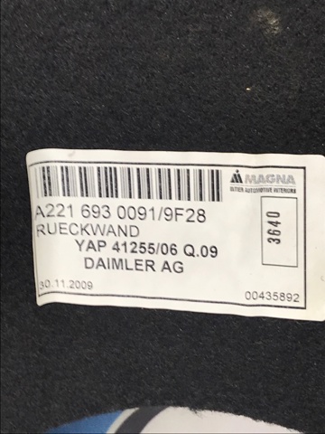 MERCEDES 2216930091 в наличии Ирпень