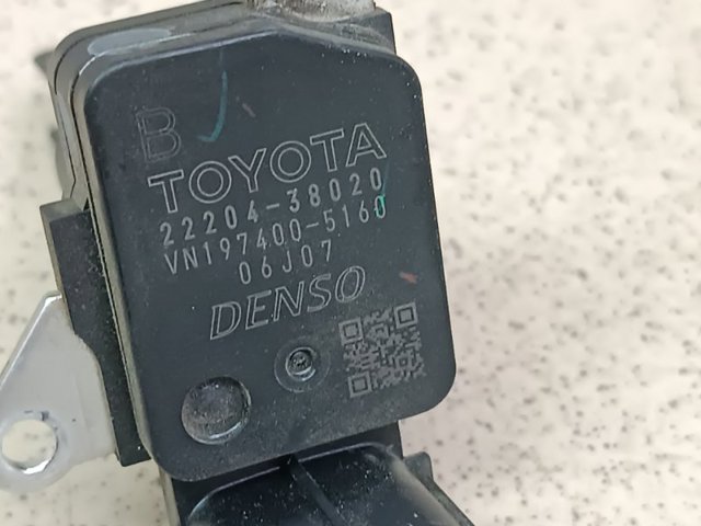 TOYOTA 2220438020 Датчик потока (расхода) воздуха, расходомер M.A.F. - (Mass Airflow) в наличии Хмельницкий
