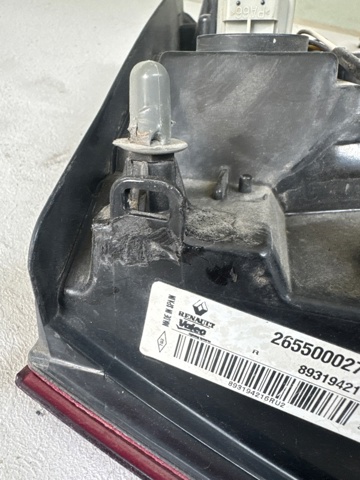 265500027R RENAULT Фонарь задний правый внутренний купить в Черновцы